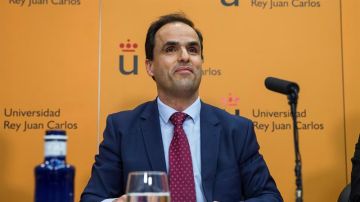 El rector del Universidad Rey Juan Carlos (URJC), Javier Ramos