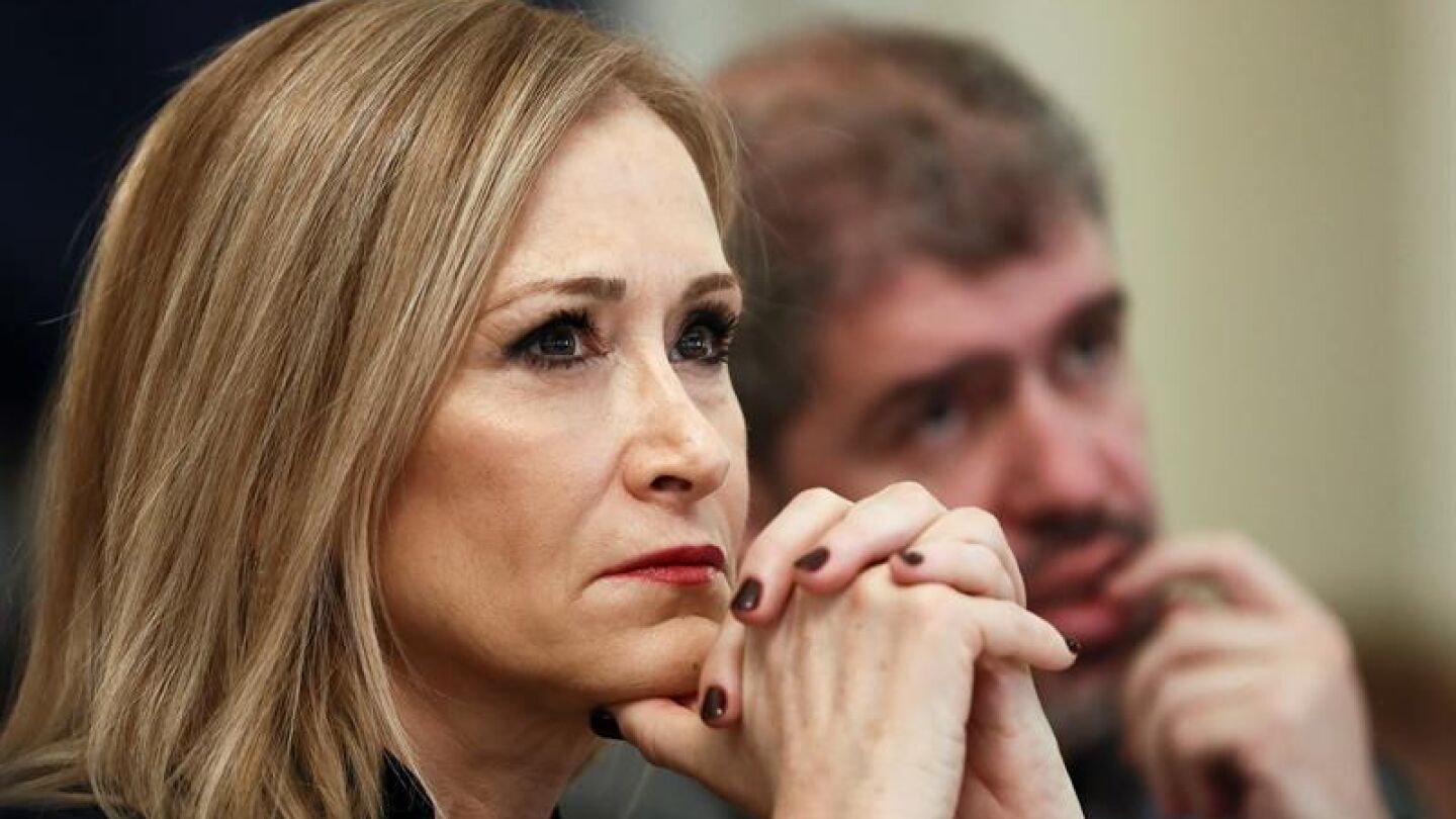 La presidenta de la Comunidad de Madrid, Cristina Cifuentes