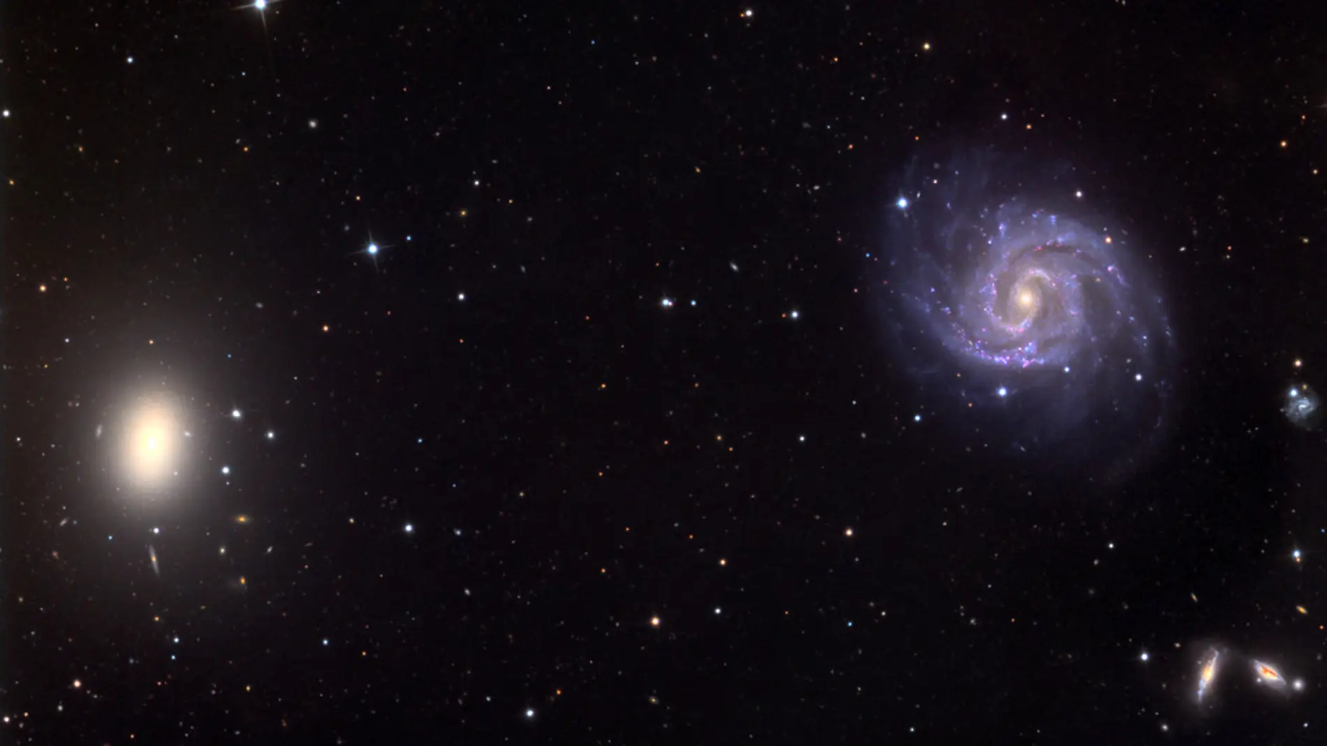 La extrana galaxia sin materia oscura