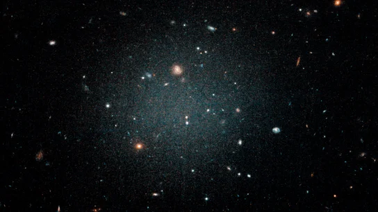 Imagen de archivo de una galaxia captada por el telescopio Hubble Imagen de archivo de una galaxia captada por el telescopio Hubble