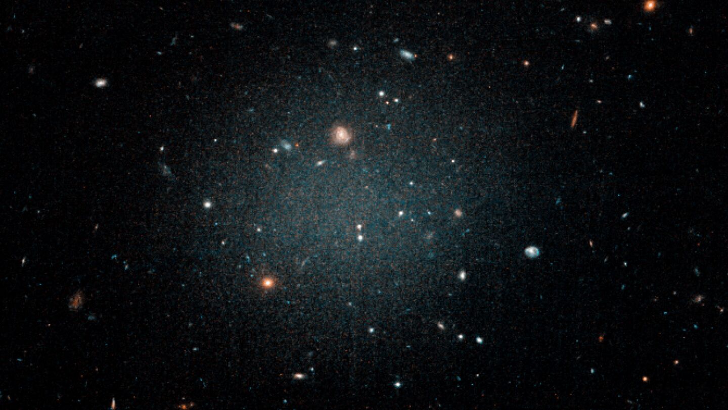 Imagen de archivo de una galaxia captada por el telescopio Hubble