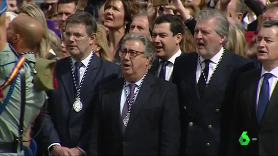Ministros del Gobierno presentes en actos religiosos con motivo de la Semana Santa Ministros del Gobierno presentes en actos religiosos con motivo de la Semana Santa