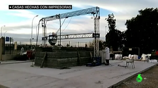 Casa construida con una impresora 3D Casa construida con una impresora 3D