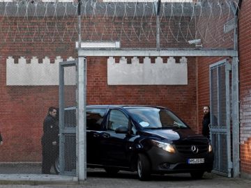 Furgoneta en la que se detuvo a Puigdemont Furgoneta en la que se detuvo a Puigdemont
