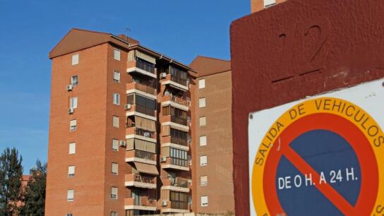 Imagen del edificio donde la mujer fue asesinada