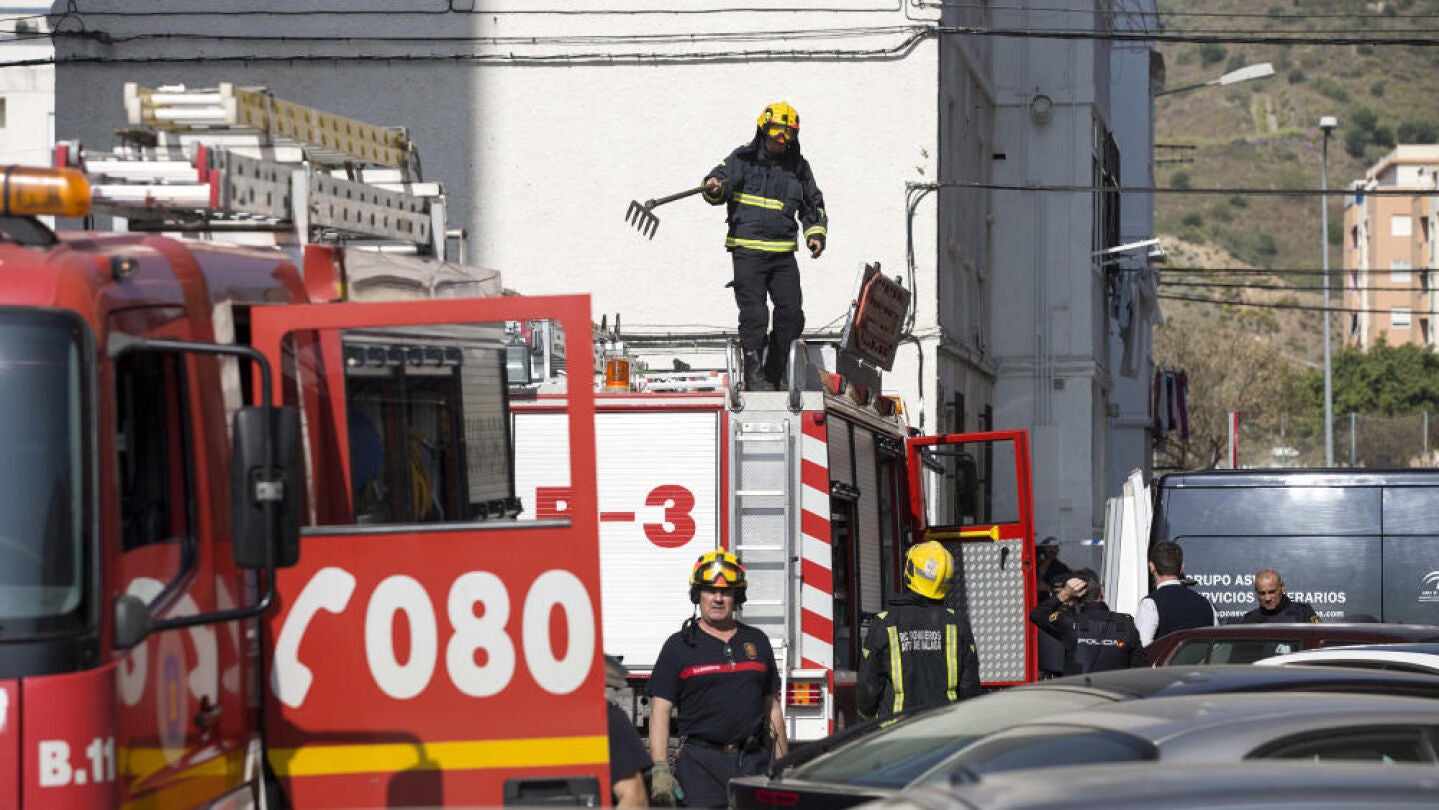 Imagen de archivo de los bomberos 