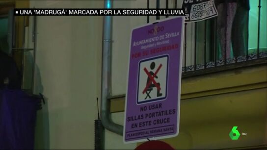 Prohibici&oacute;n de sillas port&aacute;tiles en Sevilla