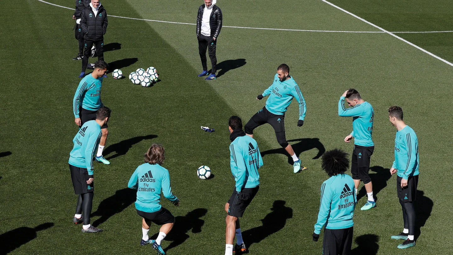 Último entrenamiento del Madrid antes de medirse a Las Palmas Último entrenamiento del Madrid antes de medirse a Las Palmas