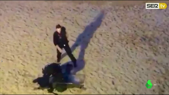 Detenido en la Playa de a Concha Detenido en la Playa de a Concha