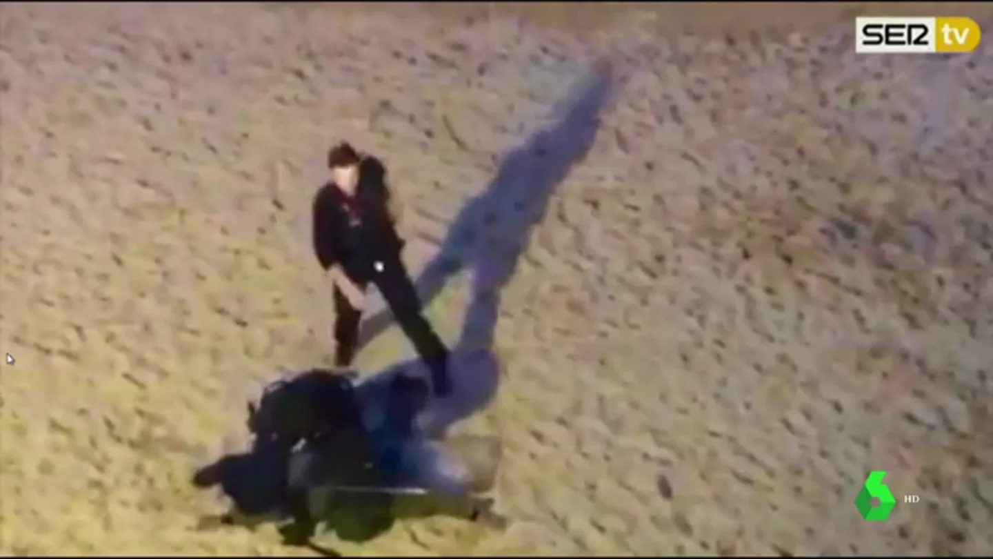 Detenido en la Playa de a Concha Detenido en la Playa de a Concha