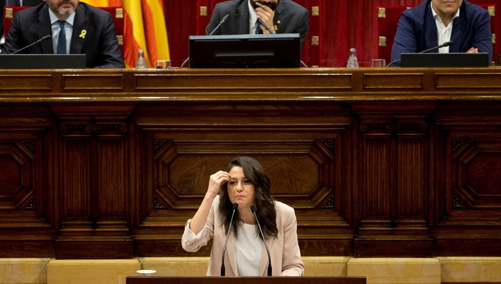 Inés Arrimadas, líder de Ciudadanos en Cataluña