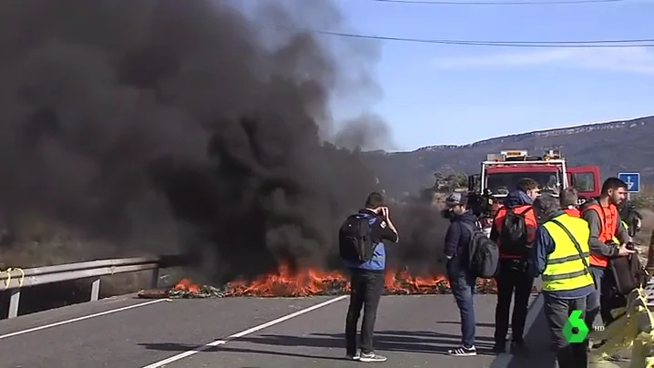 Cortes en carreteras provocados por los CDR