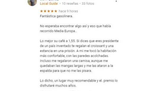 Reseña de la gasolinera donde se detuvo a Puigdemont Reseña de la gasolinera donde se detuvo a Puigdemont