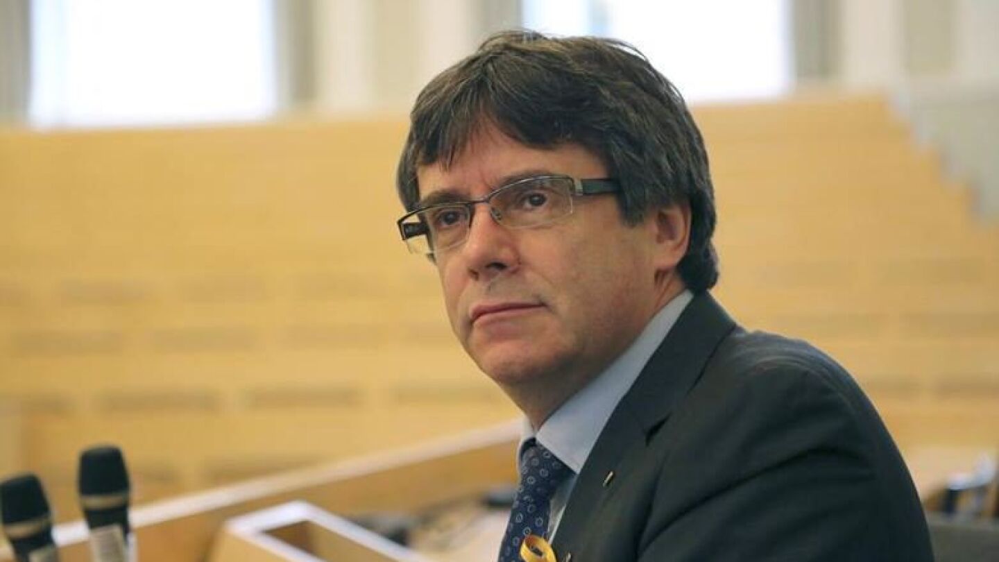 El expresident de la Generalitat, Carles Puigdemont