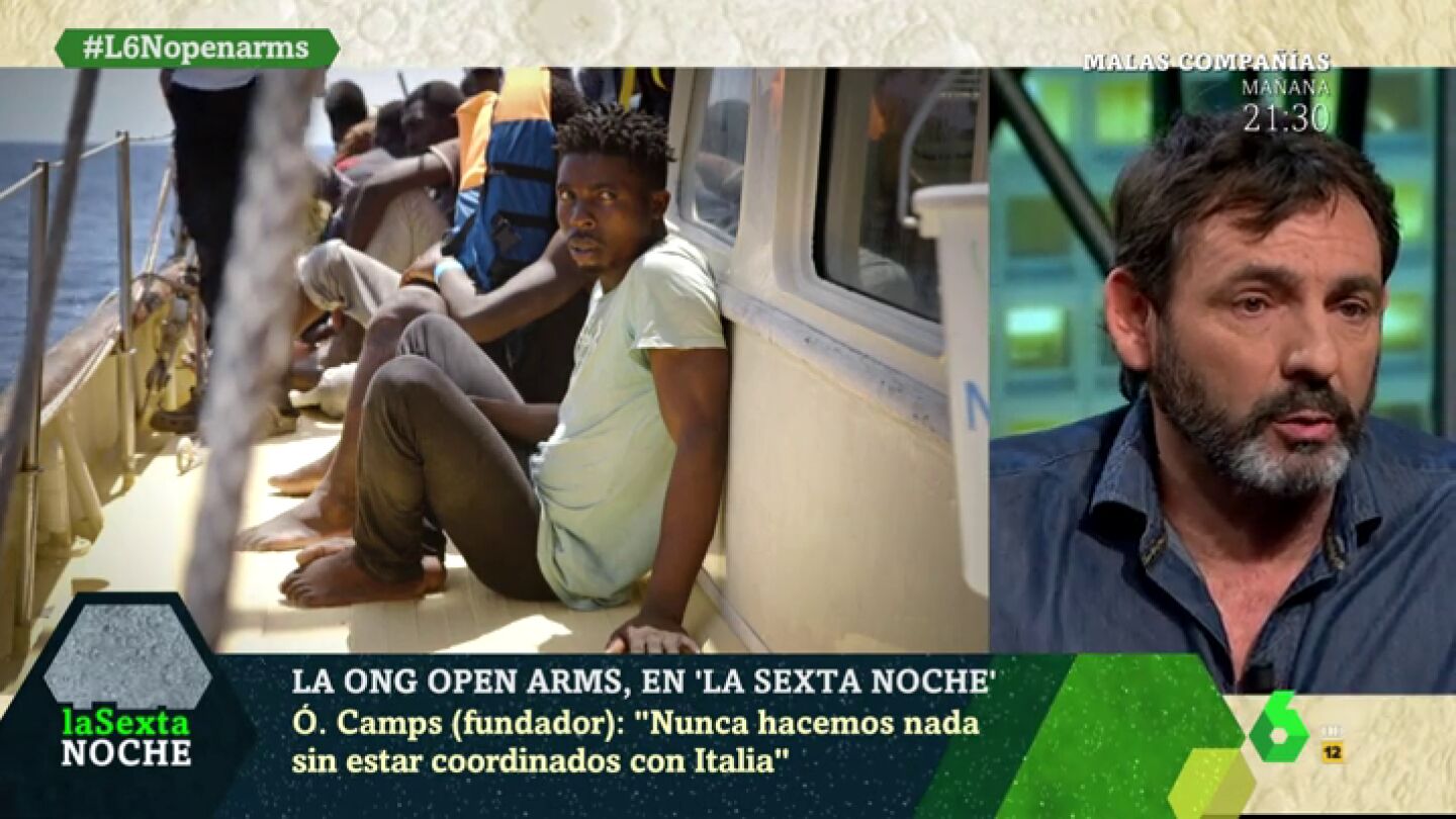 &Oacute;scar Camps, fundador de Proactiva Open Arms