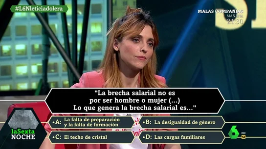 Leticia Dolera, en laSexta Noche Leticia Dolera, en laSexta Noche