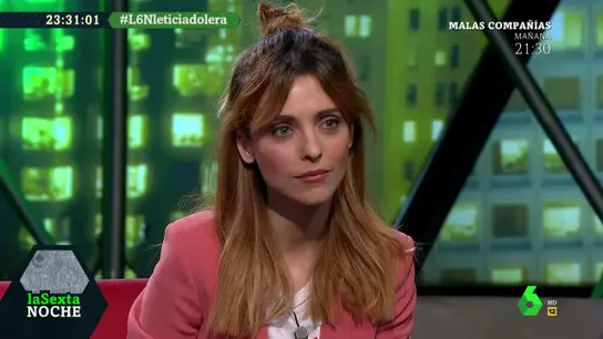 Leticia Dolera, en laSexta Noche Leticia Dolera, en laSexta Noche
