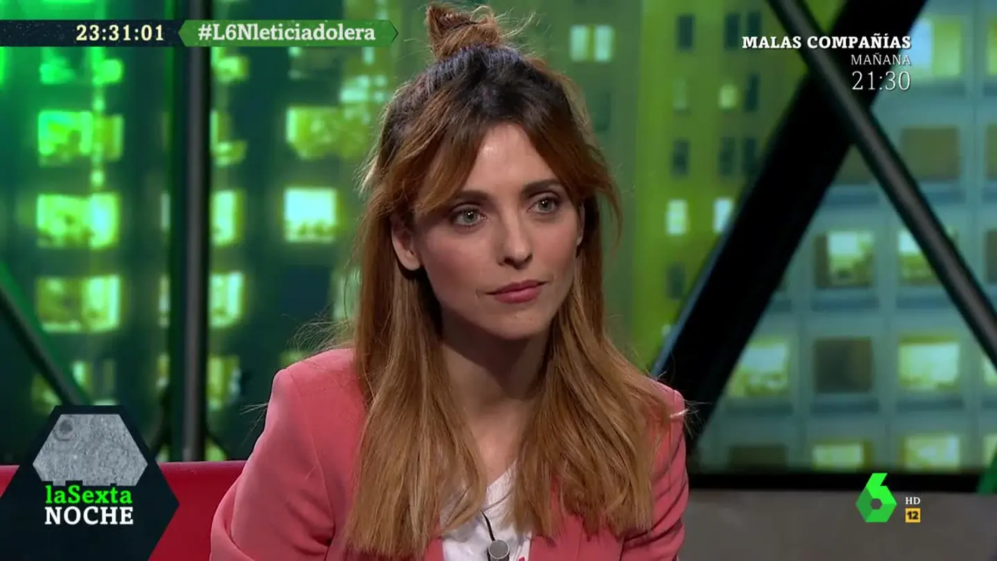 Leticia Dolera, en laSexta Noche Leticia Dolera, en laSexta Noche