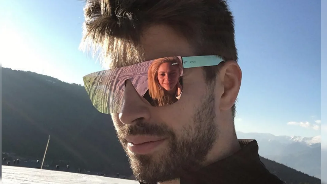 Piqué y Shakira en la nieve