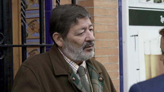 Javier Guerrero habla con Cristina Pardo Javier Guerrero habla con Cristina Pardo