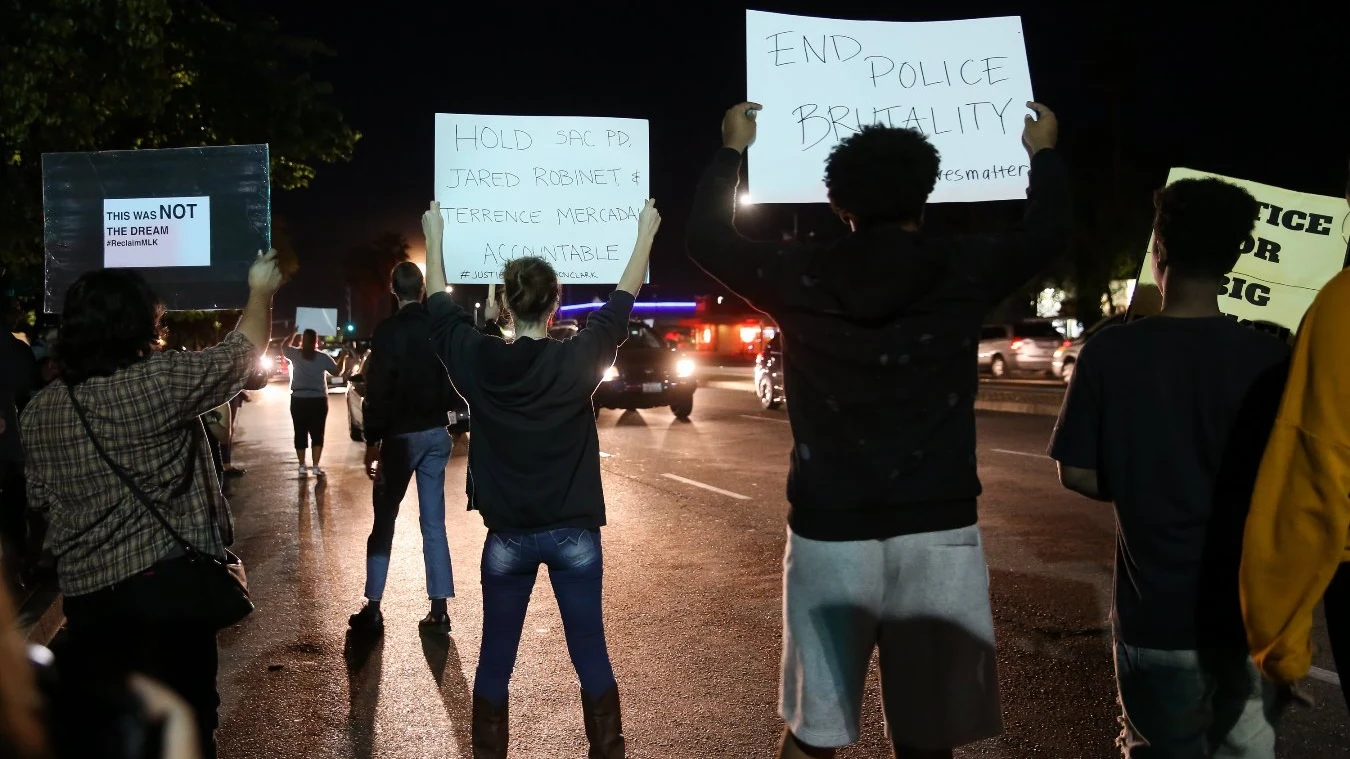 Protestas en California