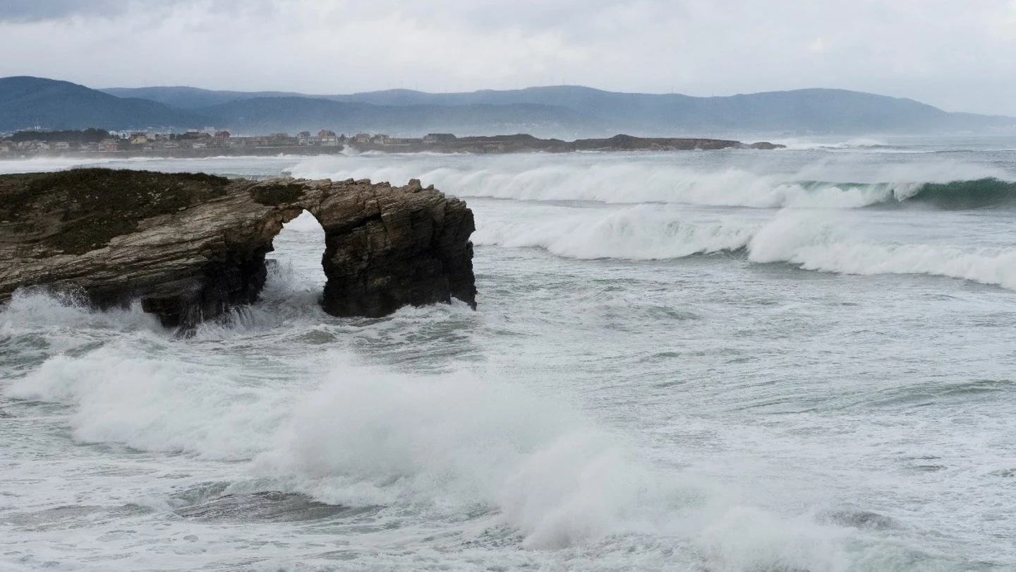 Playa de las Catedrales, en Ribadeo Playa de las Catedrales, en Ribadeo