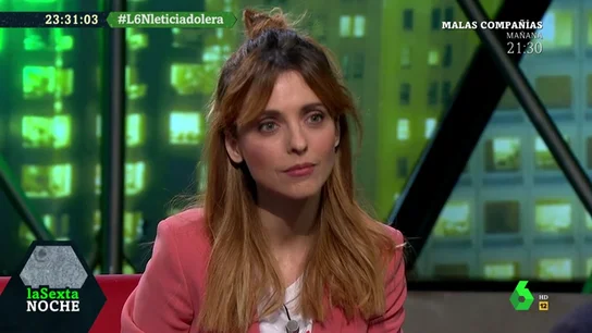 Leticia Dolera, en laSexta Noche Leticia Dolera, en laSexta Noche