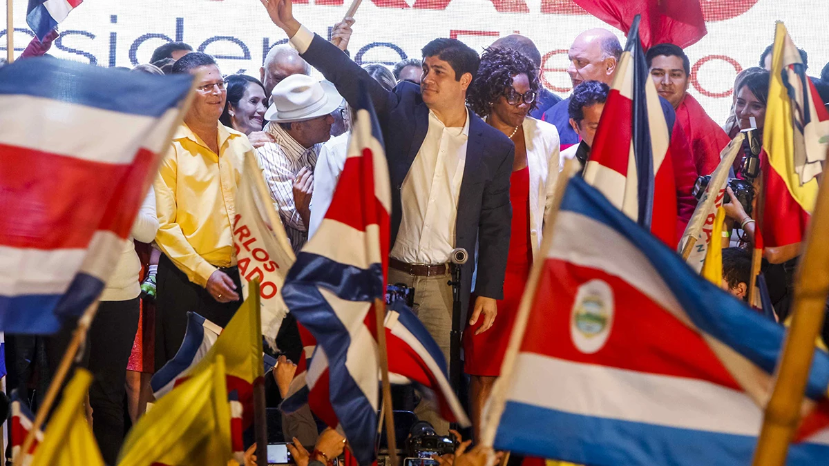 Carlos Alvarado, presidente electo de Costa Rica