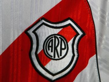 Imagen de archivo del escudo de River Plate Imagen de archivo del escudo de River Plate