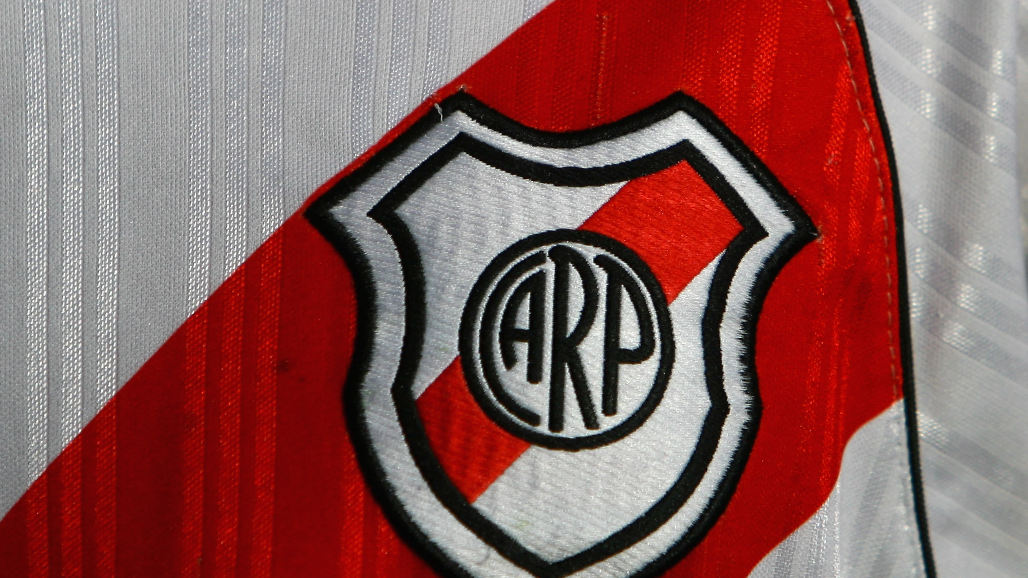 Imagen de archivo del escudo de River Plate