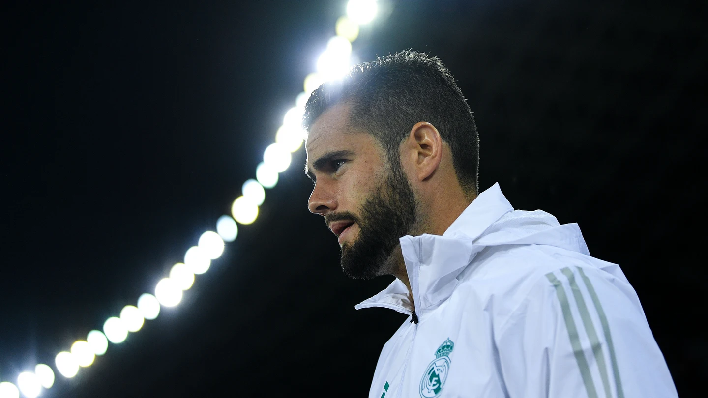 Nacho, en un partido del Real Madrid Nacho, en un partido del Real Madrid