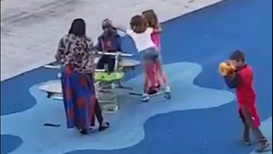 Captura del vídeo compartido en redes sociales Captura del vídeo compartido en redes sociales