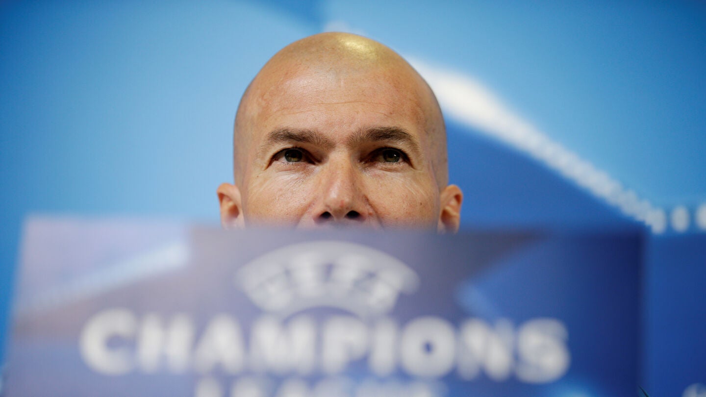 Zidane, ante los medios de comunicaci&oacute;n