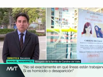 Manuel Navarrete, abogado de la familia de Caroline del Valle Manuel Navarrete, abogado de la familia de Caroline del Valle
