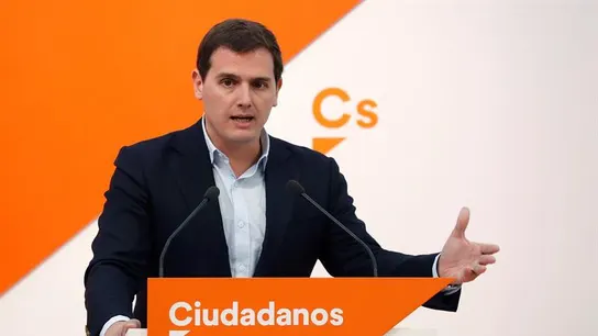 El presidente de Ciudadanos, Albert Rivera El presidente de Ciudadanos, Albert Rivera