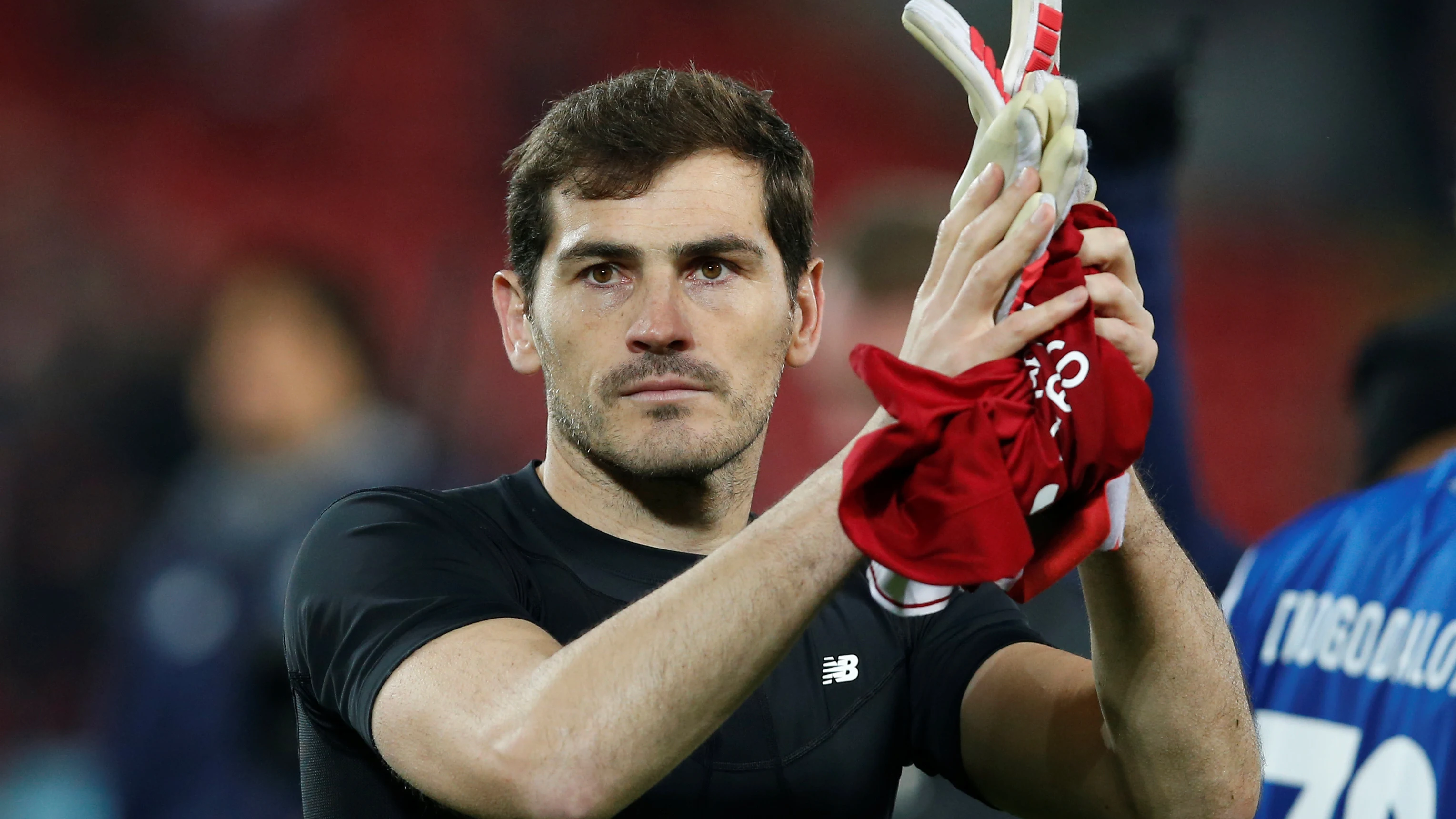 Casillas, tras un partido con el Oporto Casillas, tras un partido con el Oporto