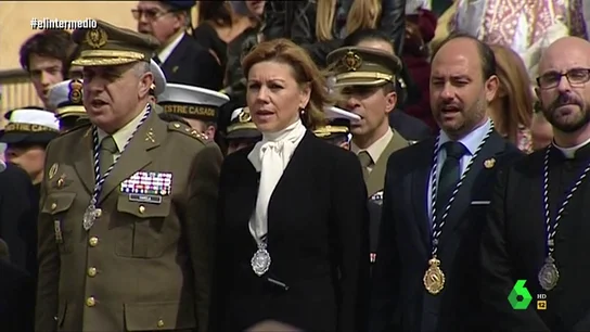 María Dolores de Cospedal en El Intermedio María Dolores de Cospedal