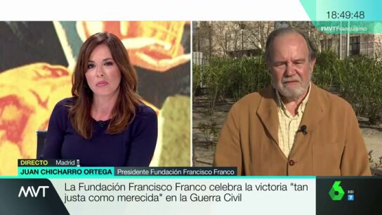 Presidente de la Fundaci&oacute;n Francisco Franco, Juan Chicharro