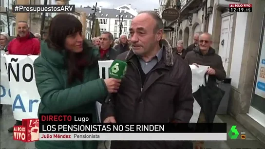 Julio Méndez, pensionista  Julio Méndez, pensionista