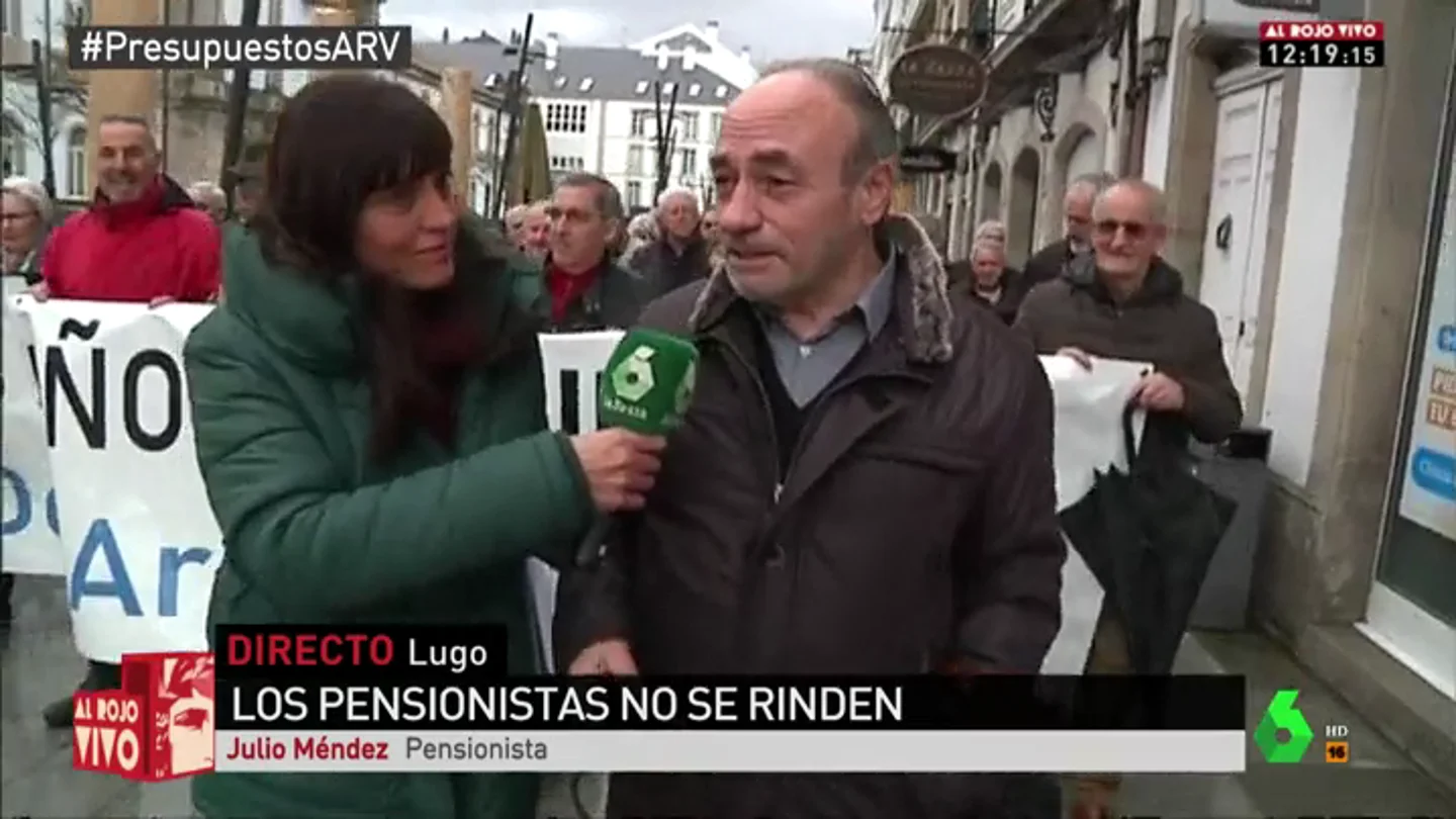 Julio Méndez, pensionista Julio Méndez, pensionista