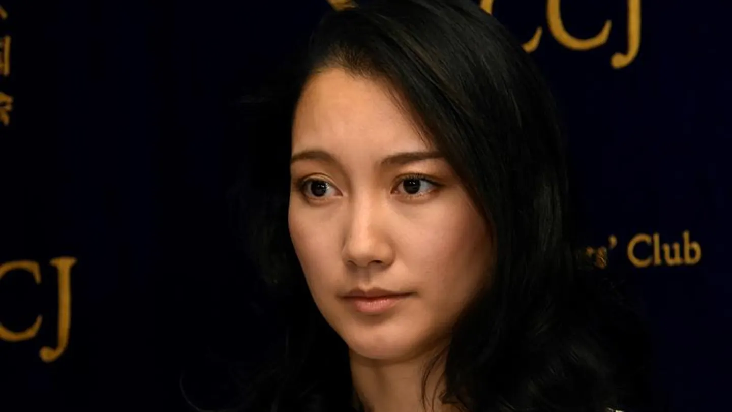 La japonesa Shiori Ito durante una rueda de prensa el 24 de octubre de 2017 La japonesa Shiori Ito durante una rueda de prensa el 24 de octubre de 2017