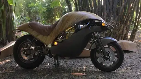 La Banatti, una moto 100% respetuosa con el medio ambiente. La Banatti, una moto 100% respetuosa con el medio ambiente.