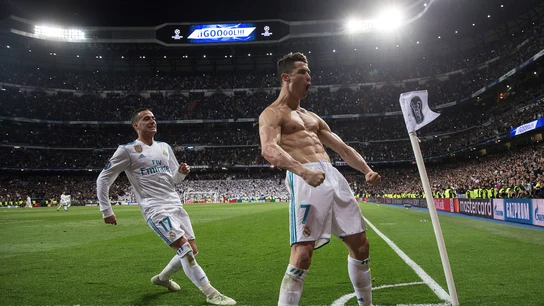 Cristiano Ronaldo celebra su gol ante la Juventus Cristiano Ronaldo celebra su gol ante la Juventus