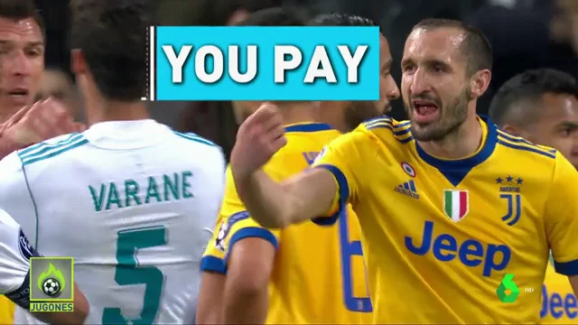 CHIELLINI ACUSA AL MADRID DE COMPRAR AL ÁRBITRO