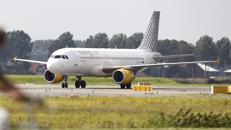 Un avión de Vueling