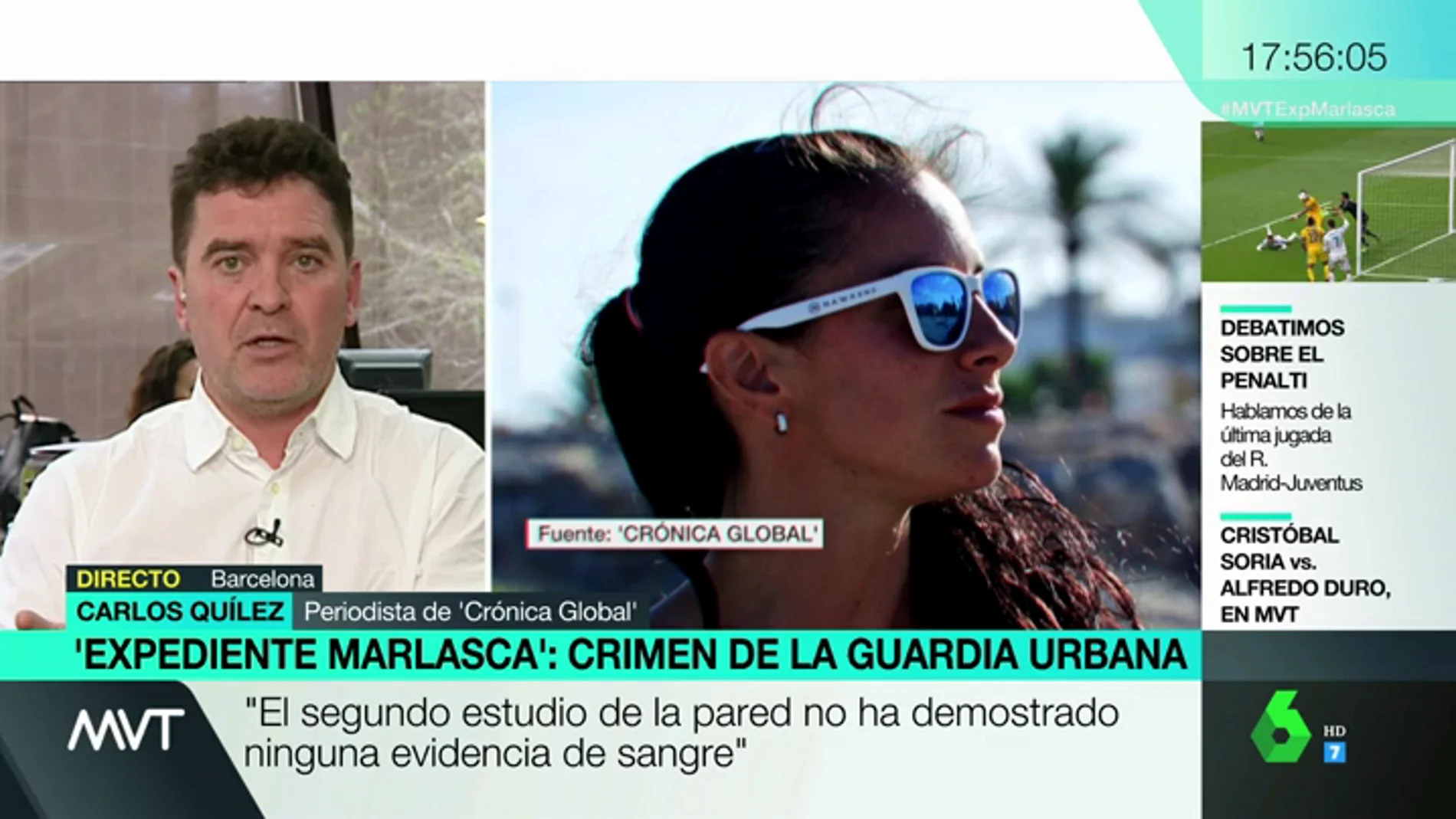 Carlos Quílez, sobre el registro de la casa de Rosa Peral por el asesinato de su pareja: "Ha aparecido sangre"
