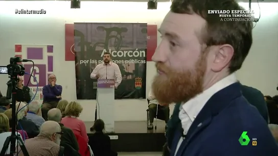 La aventura completa de Burque en el "acto violento" de Podemos: "Es una revuelta, me siento desprotegido" La aventura completa de Burque en el "acto violento" de Podemos: "Es una revuelta, me siento desprotegido"