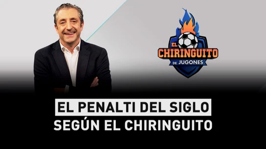 El penalti, según el Chiringuito El penalti, según el Chiringuito
