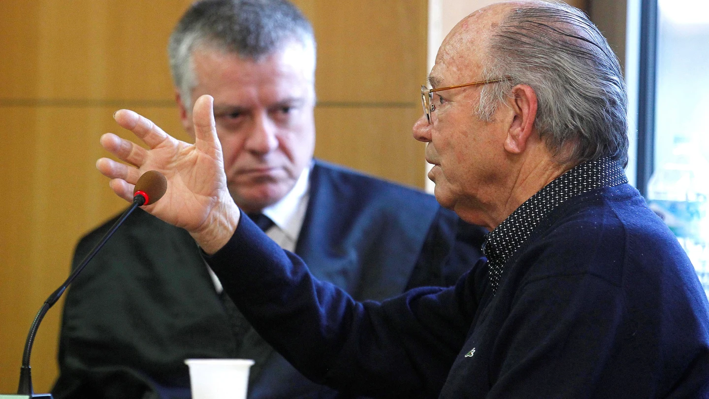 Jacinto S.M en la Audiencia de Santa Cruz de Tenerife, durante el juicio. Jacinto S.M en la Audiencia de Santa Cruz de Tenerife, durante el juicio.