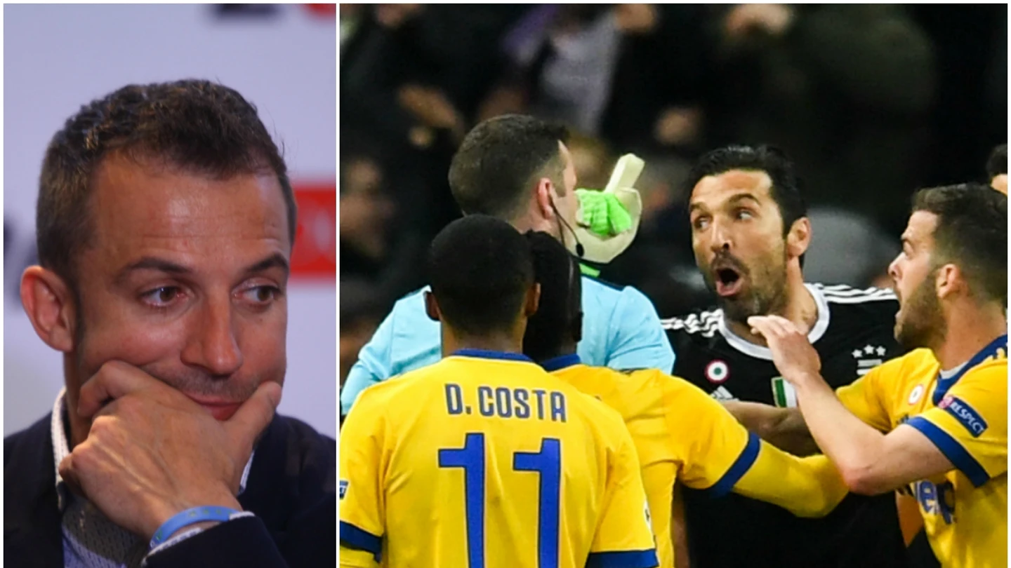 Del Piero habla sobre la expulsión de Buffon Del Piero habla sobre la expulsión de Buffon